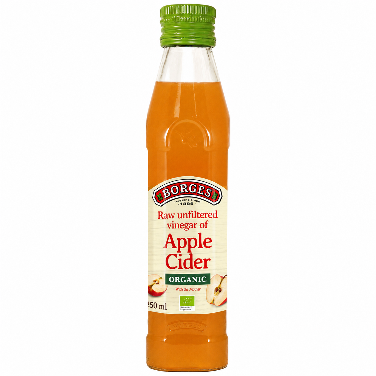 BORGES NATURAL ORGANIC APPLE CIDER 250 ML