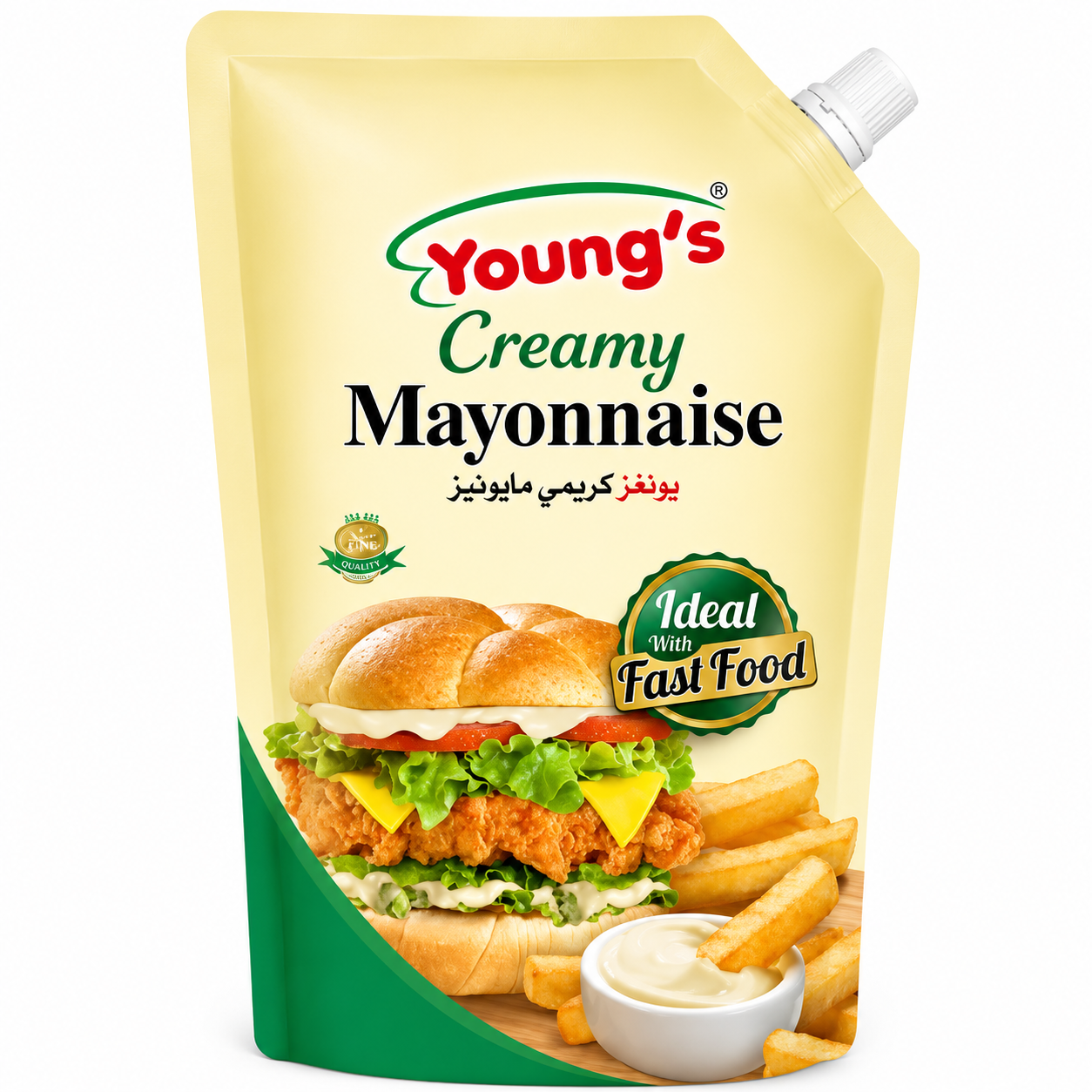 YOUNGS CREAMY MAYONNAISE 1 LITER