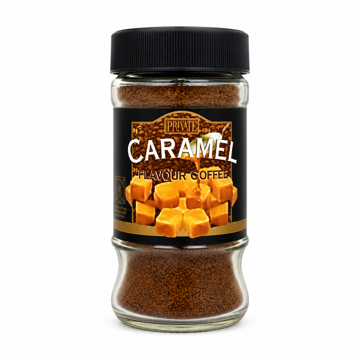 PRIVATE CLUB CARAMEL FLAVOURED COFFE 50 GM