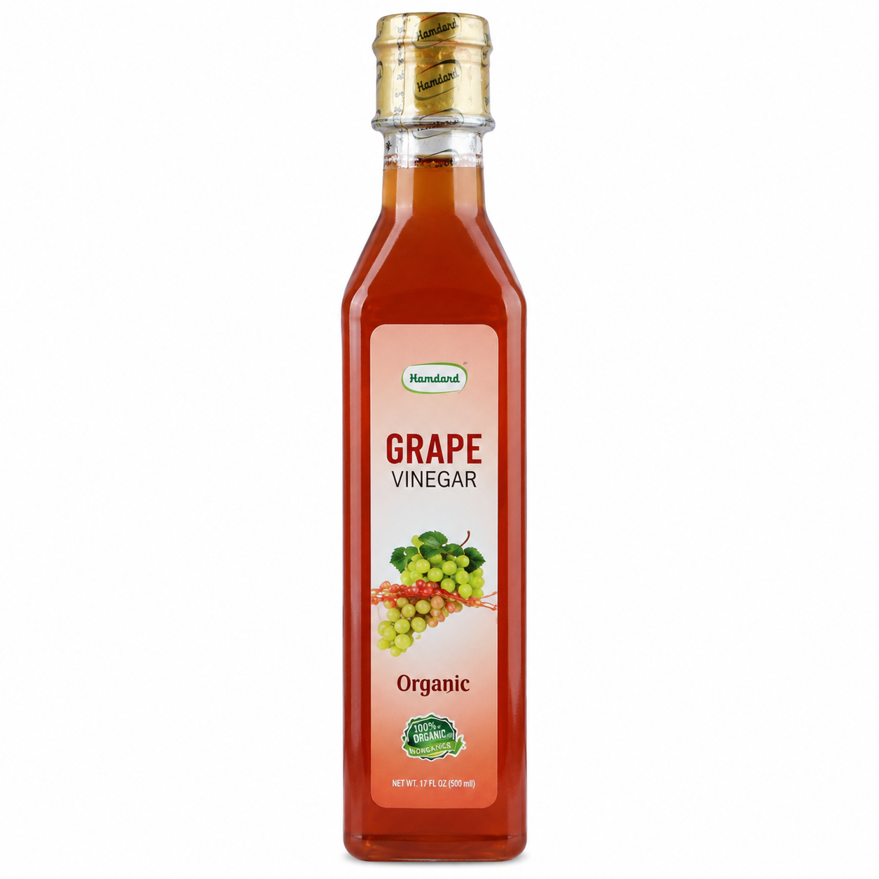 HAMDARD GRAPE VINEGAR ORGANIC 430 ML BOTTLE