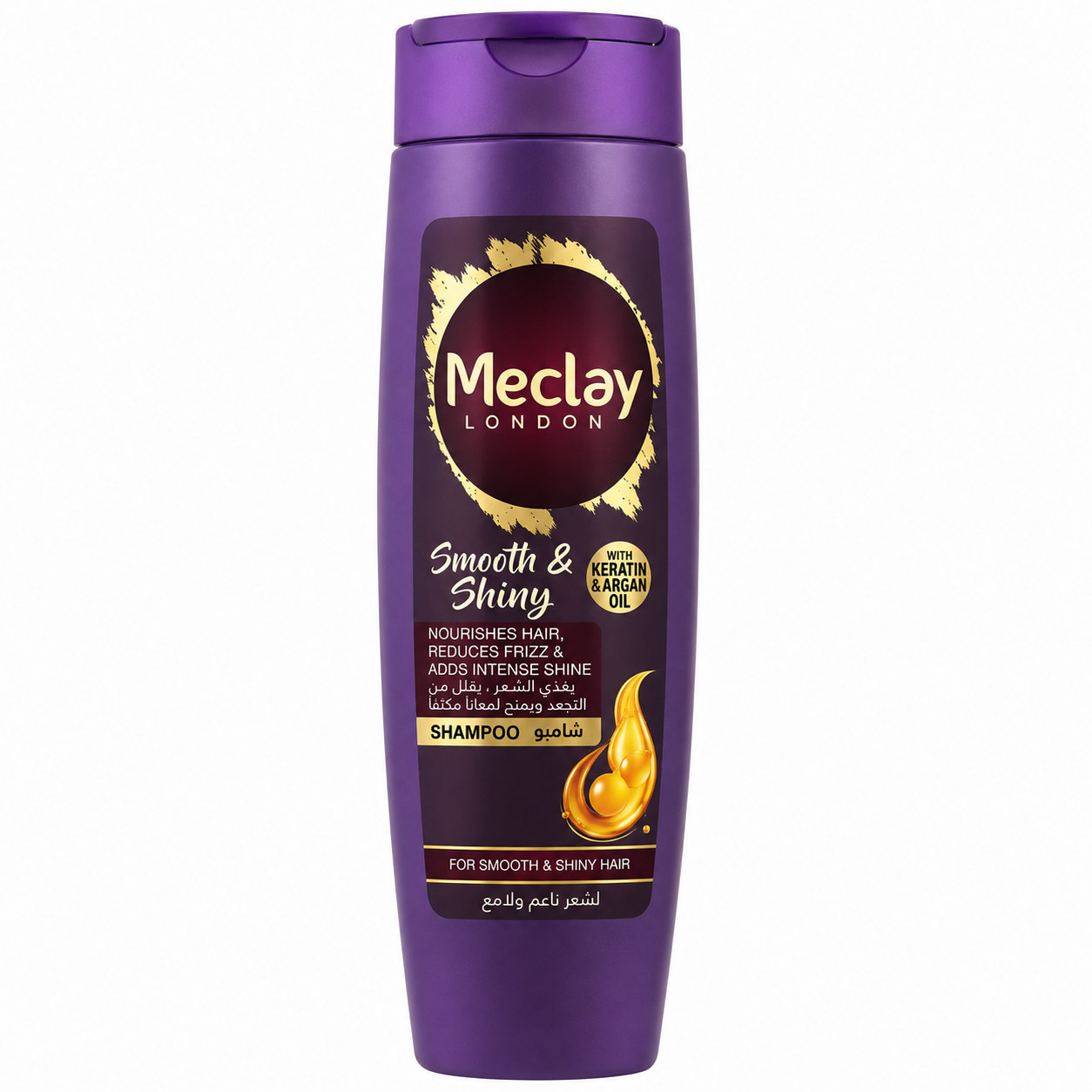 MECLAY LONDON SMOOTH & STRAIGHT SHAMPOO