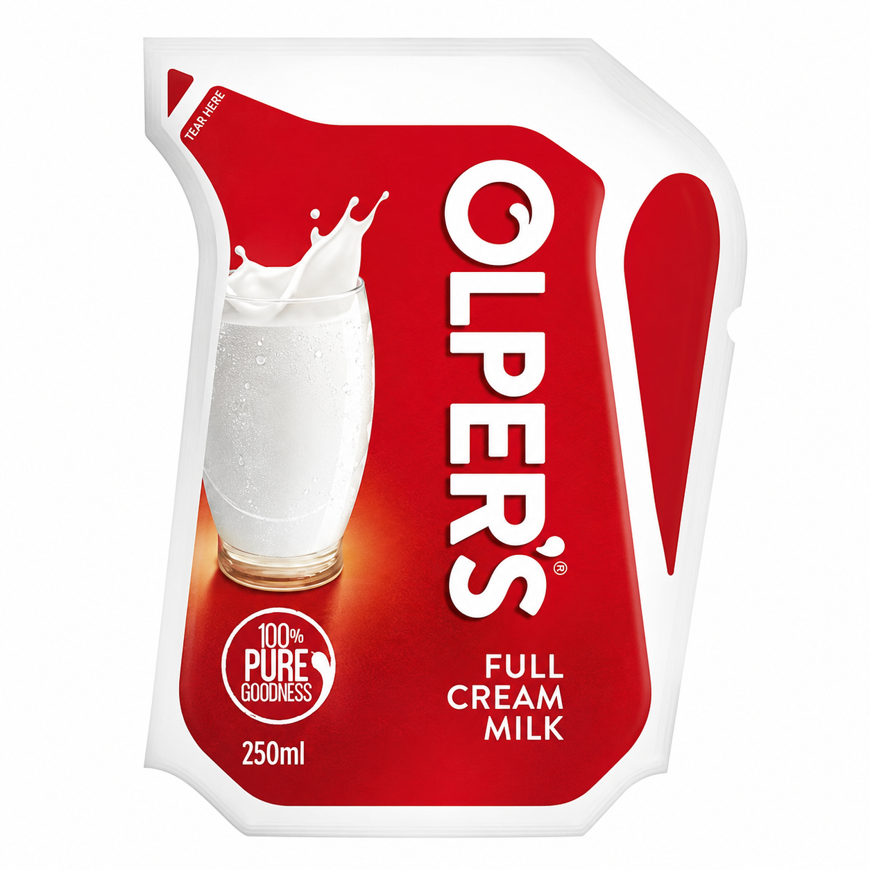 OLPER FULL CREAM MILK 250 ML POUCH