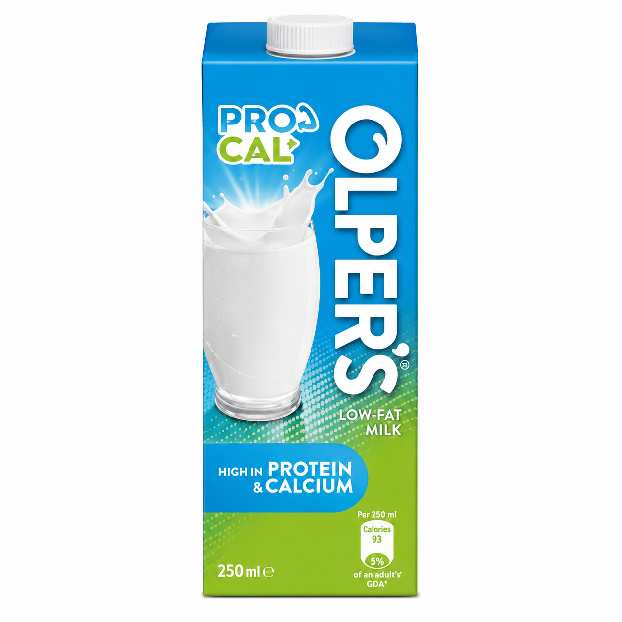 OLPERS LOW-FAT MILK 1 LITRE HIGH in PROTEIN & CALCIUM