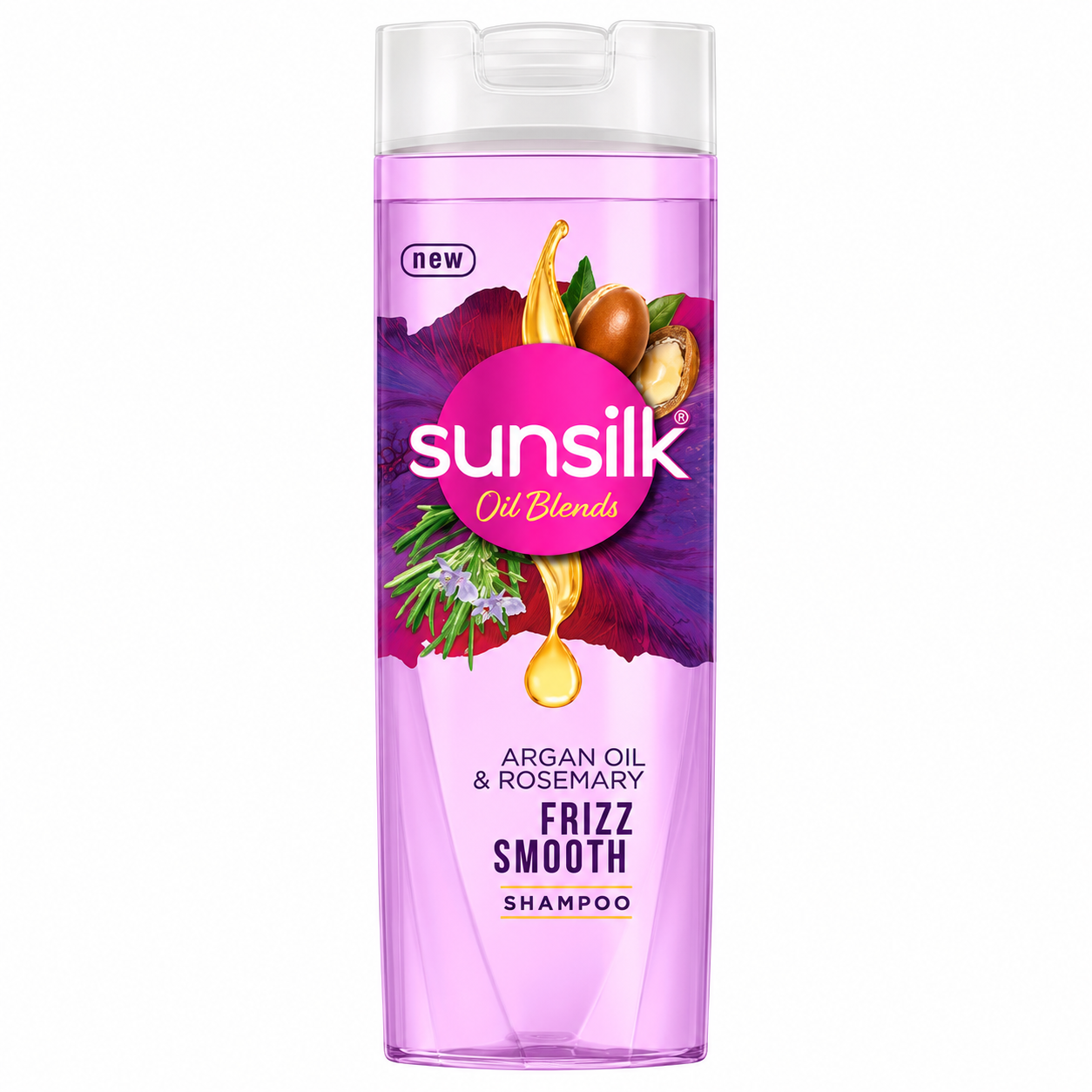 SUNSILK ROSEMARY & ARGAN OIL SHAMPOO 380 ML