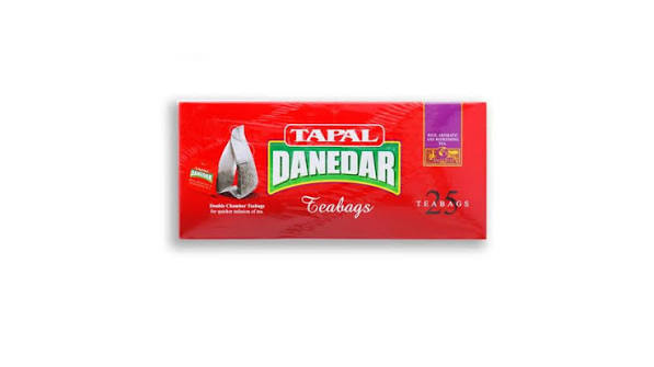 TAPAL DANEDAR 25 TEA BAGS 50G