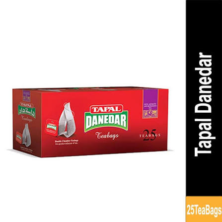 TAPAL DANEDAR 25 TEA BAGS 50G