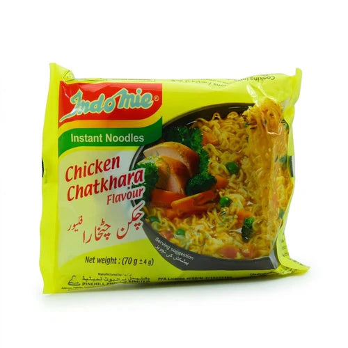 INDOMIE INSTANT NOODLES CHICKEN CHATKHARA 70 GM