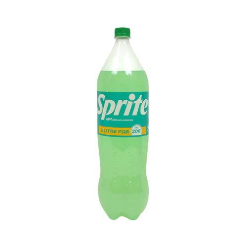 SPRITE LEMON MINT BOTTLE 2 LTR