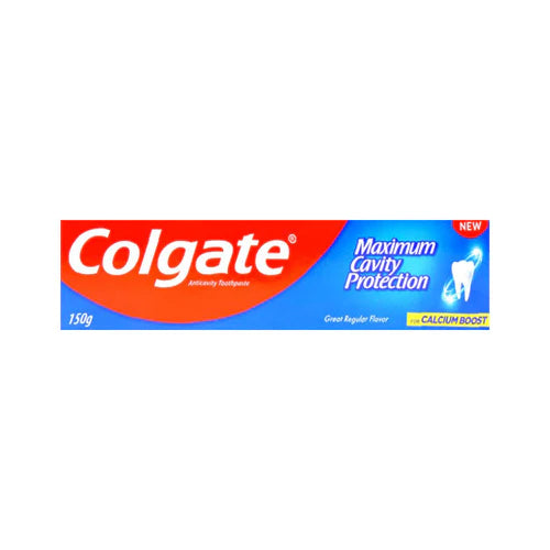 COLGATE TOOTHPASTE MAXIMUM CAVITY PROTECTION 150 ML (L)