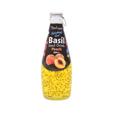 AMERICAN BEST BASIL SEED DRINK WITH PEACH 290 ML