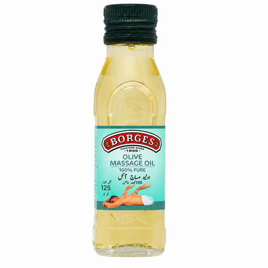 BORGES OLIVE MASSAGE OIL  125 ML