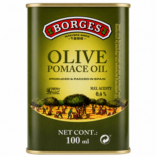 BORGES OLIVE POMACE OIL 100 ML TIN
