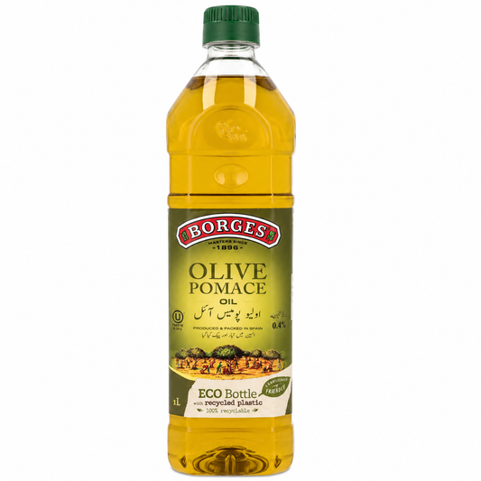 BORGES OLIVE POMACE OIL 1 LITRE BOTTLE