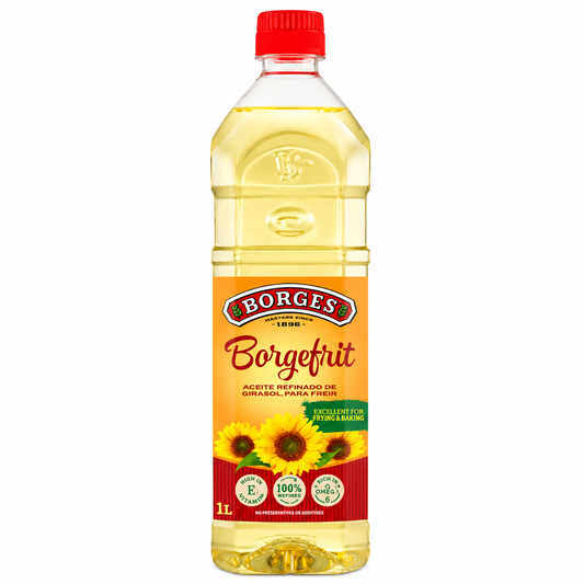 BORGES REFINED SUNFLOWER OIL 1 LITRE