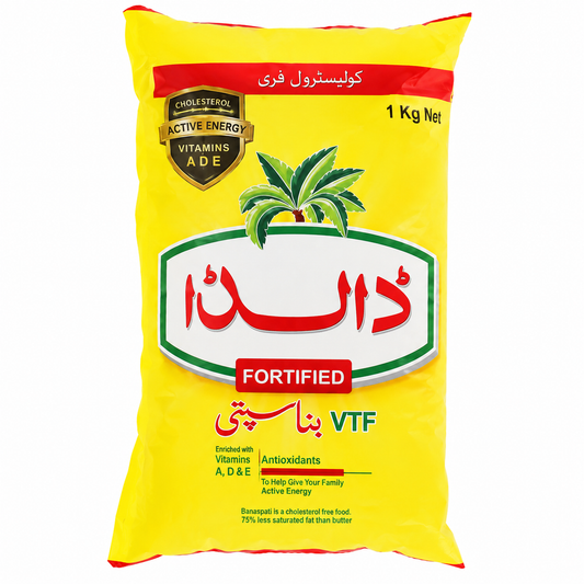 DALDA VTF BANASPATI CHOLESTROL FREE 1  KG POUCH