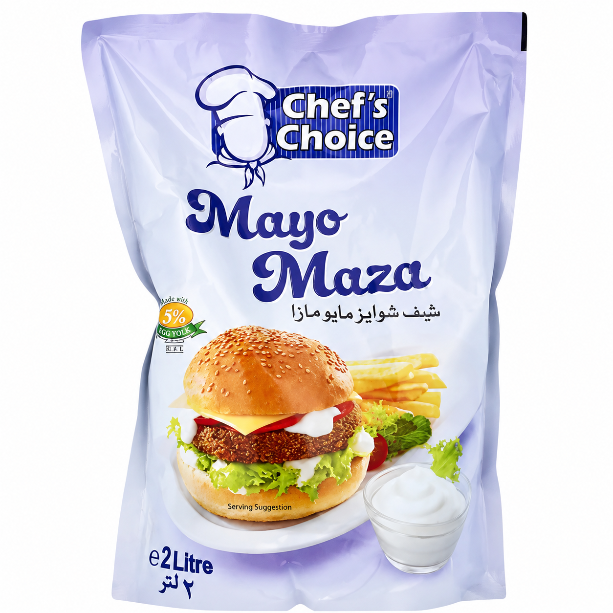CHEFS CHOICE MAYO MAZA 2 LITER POUCH