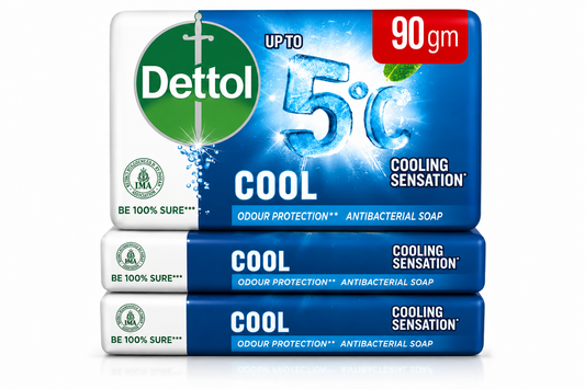 DETTOL COOL BUNDLE PACK 90G*3 SAVE RS 20