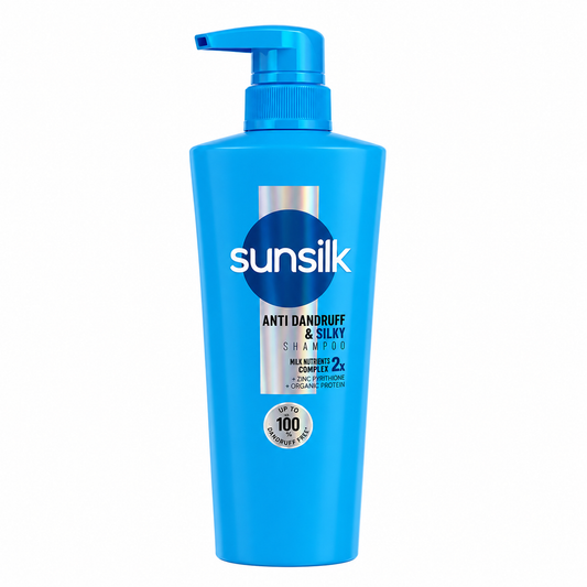 SUNSILK ANTIDANDRUF & SILKY 450 ML SHAMPOO