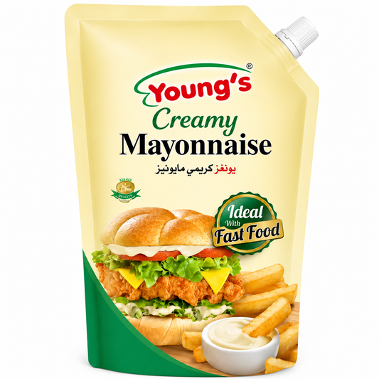 YOUNGS CREAMY MAYONNAISE 1 LITER