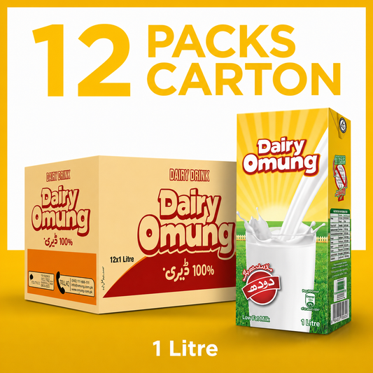 DAIRY OMUNG MILK 1  LITRE  CARTON