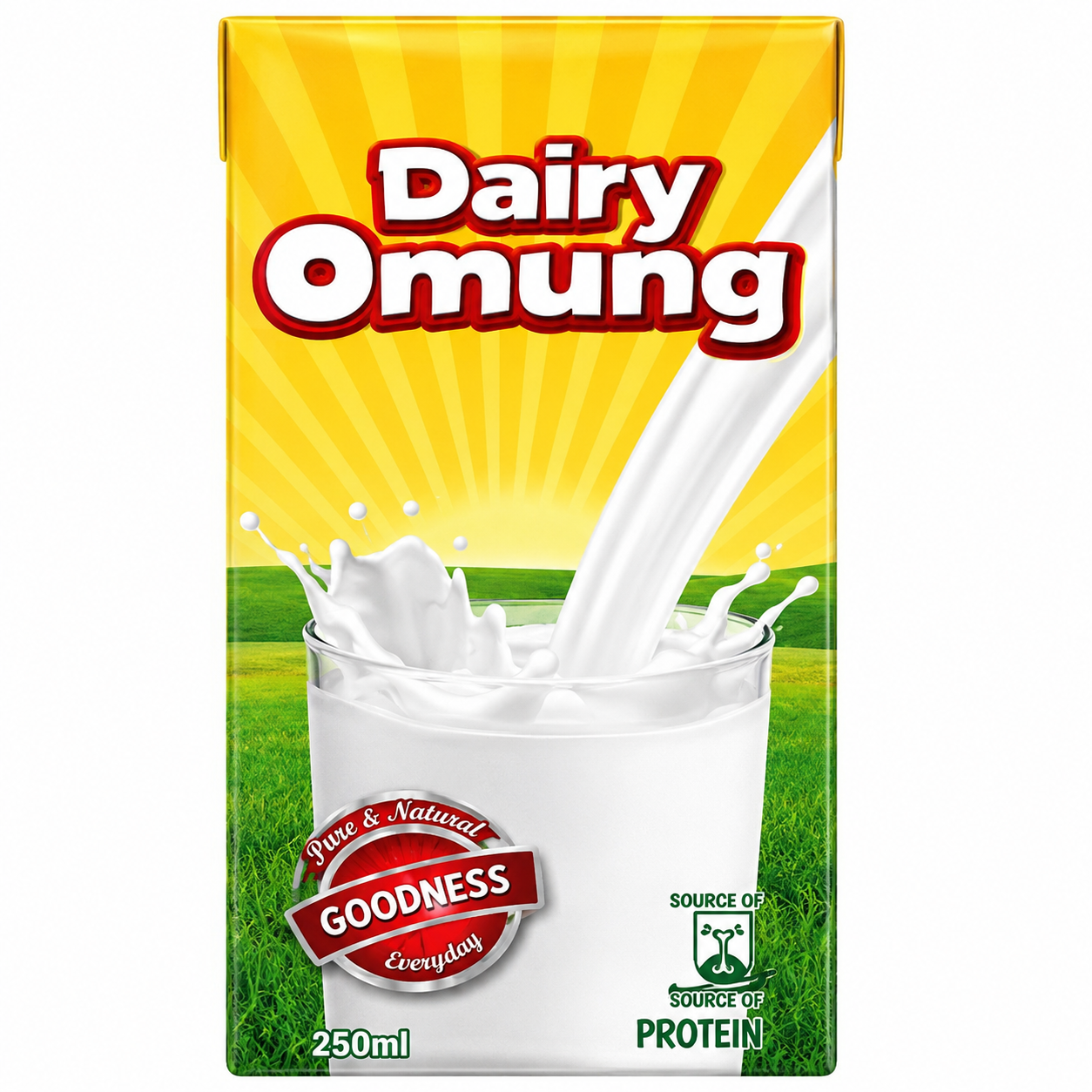 DAIRY OMUNG LOW FAT MILK 225 ML
