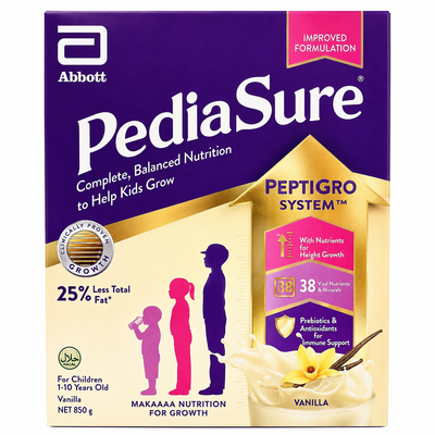 ABBOTT PEDIASURE VANILLA FLAVOURED 600 GM (FOR CHILDREN 3 YEARS & ABOVE)