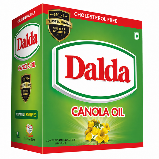 DALDA CANOLA OIL CHOLESTROL FREE 5  LITRE