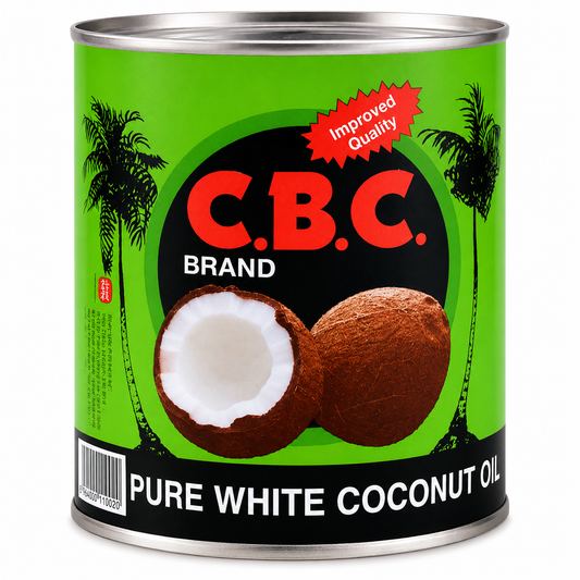 C.B.C BRAND PURE WHITE COCONUT OIL 680 GM