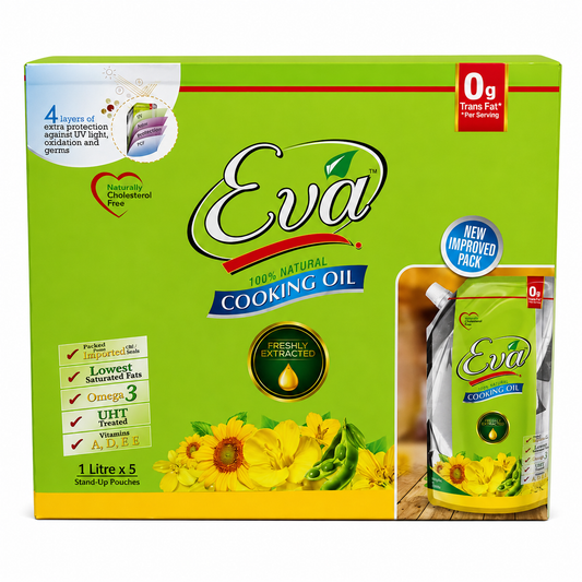 EVA COOKING OIL 1*5  LITRE