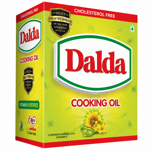 DALDA COOKING OIL CHOLESTROL FREE 5  LITRE