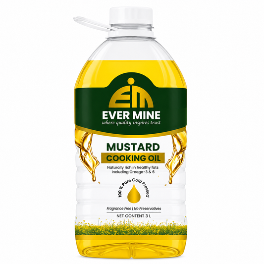 EVER MINE MUSTARD COOKING OIL 3 LITER