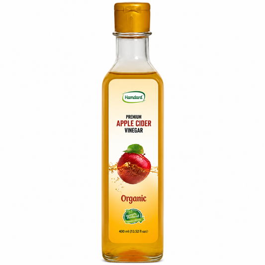 HAMDARD PREMIUM APPLE CIDER VINEGAR ORGANIC 430 ML BOTTLE