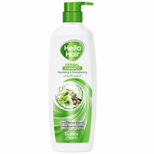 HELLO HAIR SHAMPOO THICK & LONG HARBAL 640 ML