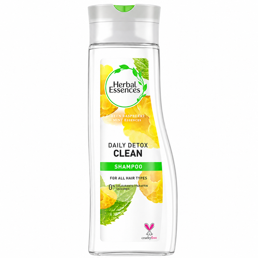 HERBAL ESSENCES DAILY DETOX CLEAN SHAMPOO 400 ML