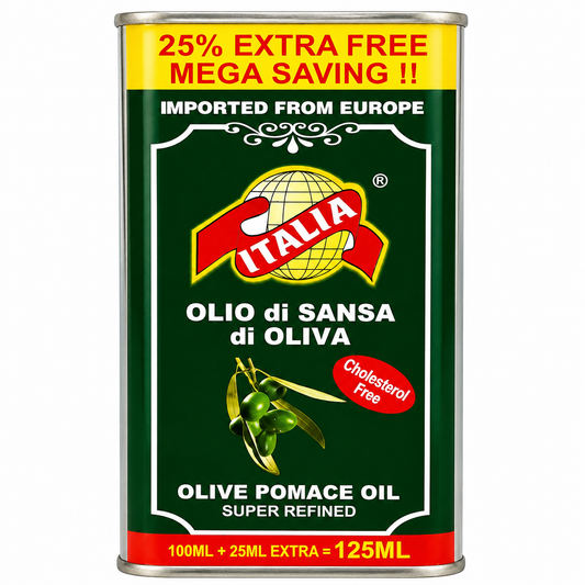 ITALIA OLIVE POMACE OIL 125 ML TIN