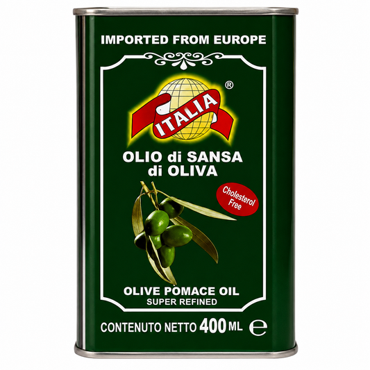 ITALIA OLIVE POMACE OIL 400 ML TIN