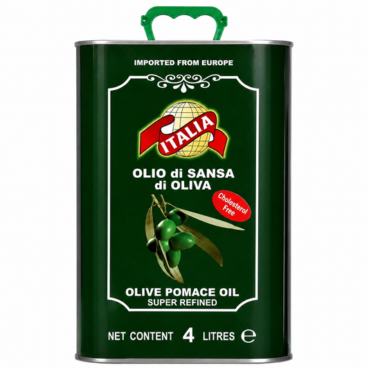 ITALIA OLIVE POMAS OIL SUPER REFINED   4 LITRE TIN