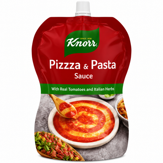 KNORR PIZZA & PASTA SAUCE 400  GM