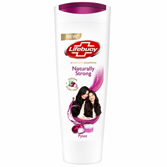 LIFEBUOY STRONG ONION AND ALOE VERA SHAMPOO 370 ML