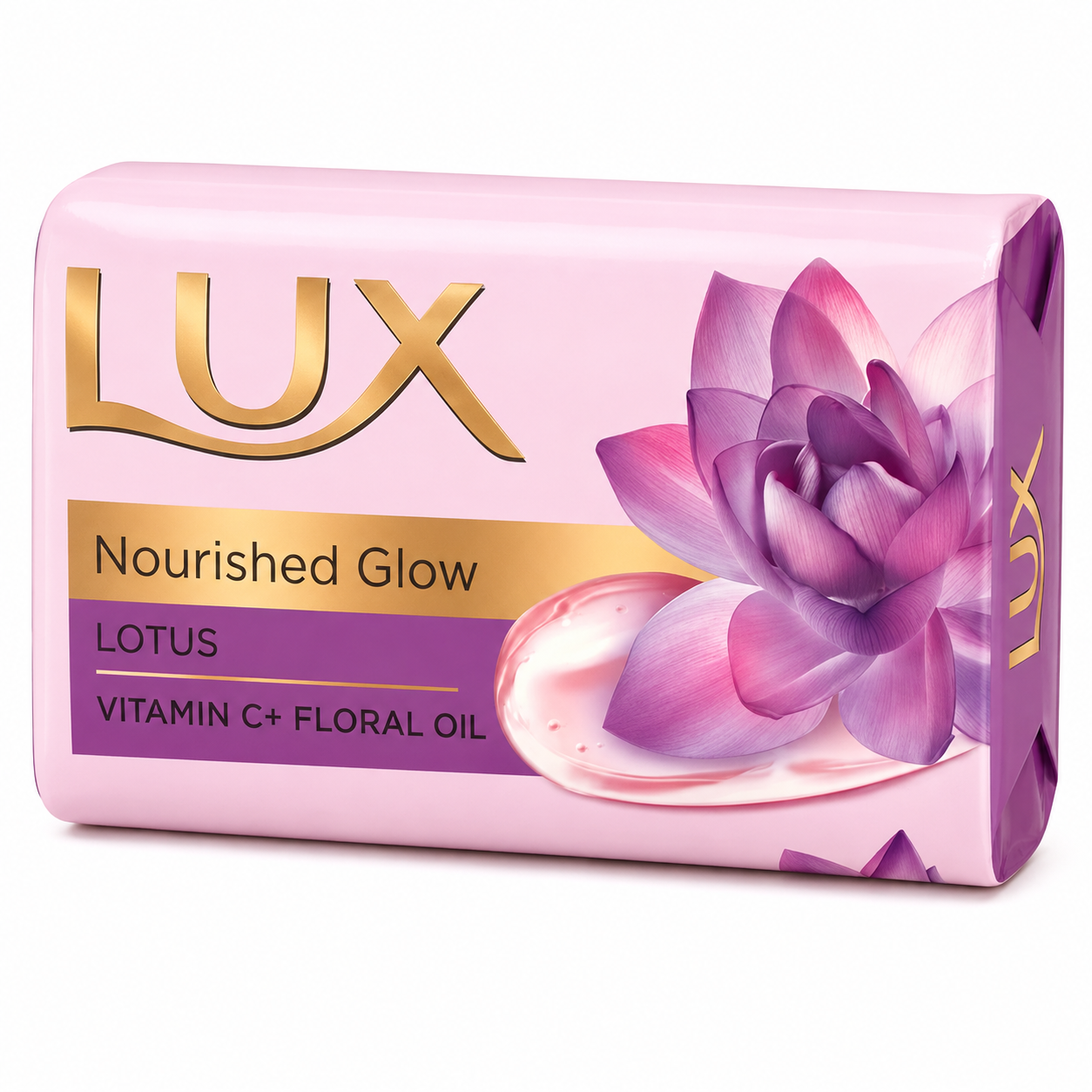 LUX SOAP NOURISHED GLOW 123G