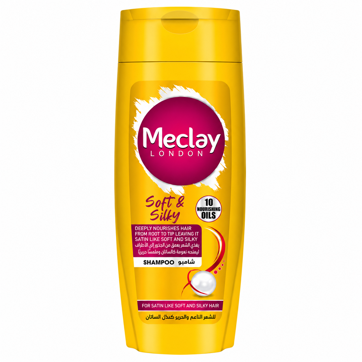MECLAY LONDON SOFT & SILKY SHAMPOO 185 ML