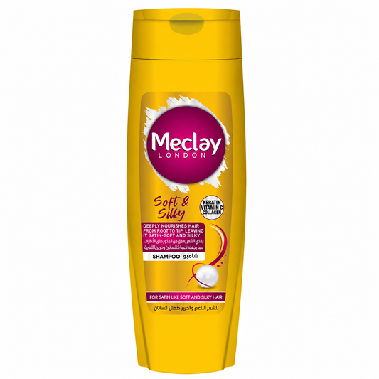 MECLAY LONDON SOFT & SILKY SHAMPOO360 ML