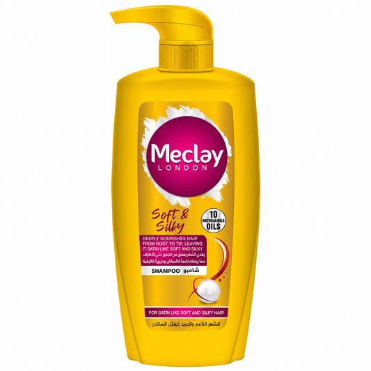 MECLAY LONDON SOFT & SILKY SHAMPOO 660 ML PUMP