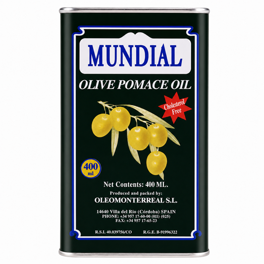 MUNDIAL OLIVE PAMACE OIL 400 ML TIN