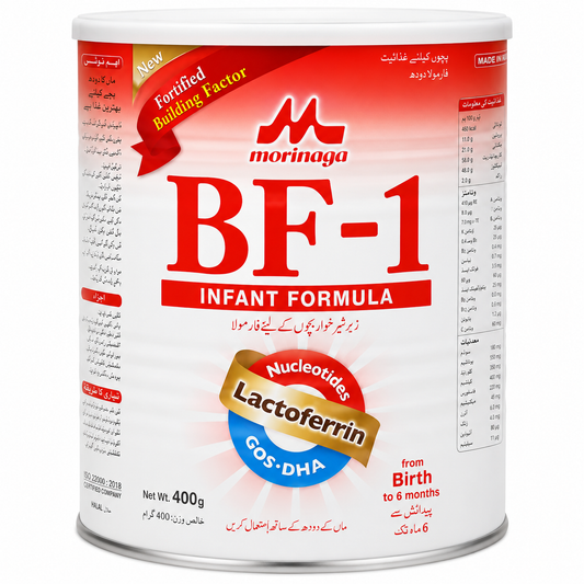 MORINAGA BF-1 – 400 GM (FROM BIRTH TO 6 MONTHS)