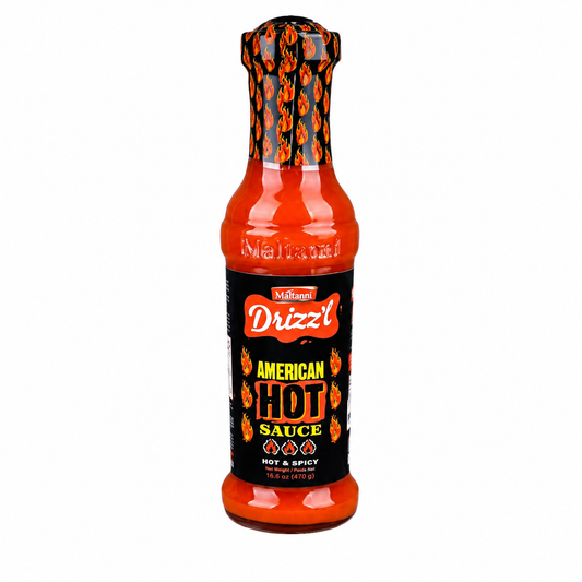 NATIONAL DRIZZL AMERICAN HOT SAUCE 290 GM +3%