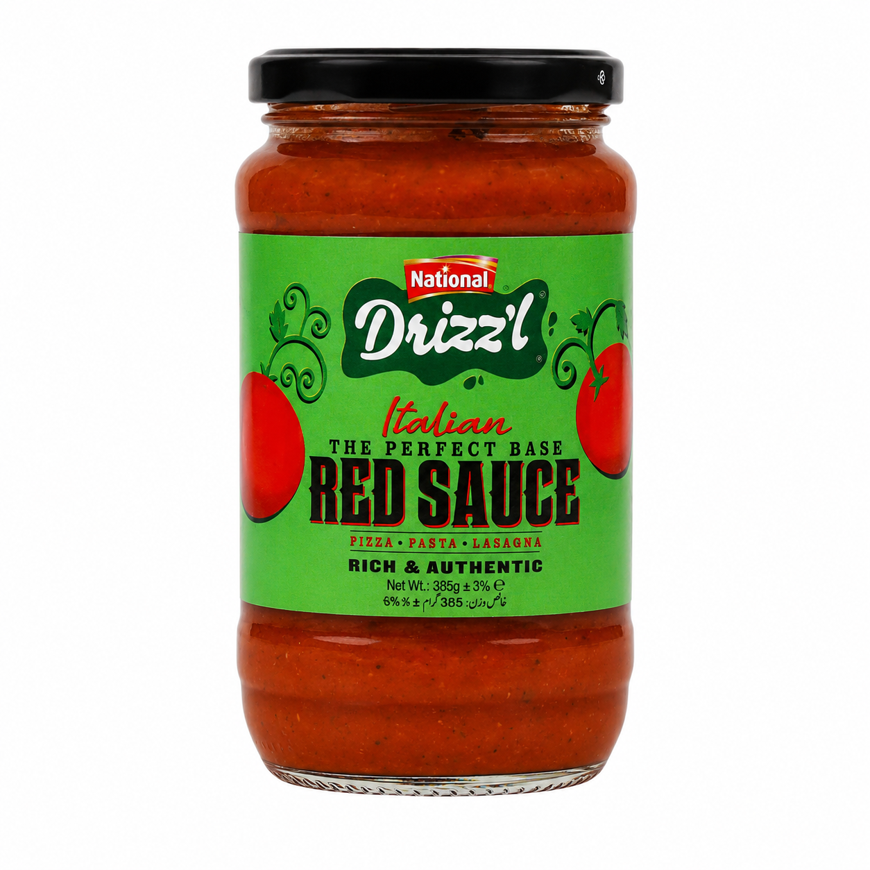 NATIONAL DRIZZL RED SAUCE 335 GM