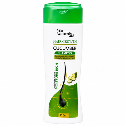 NISA NATURALS CUCUMBER SHAMPOO 250 ML
