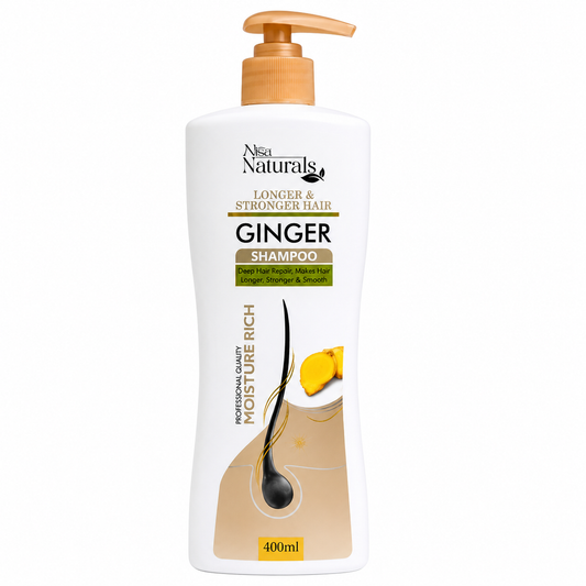 NISA NATURALS GINGER SHAMPOO 400 ML