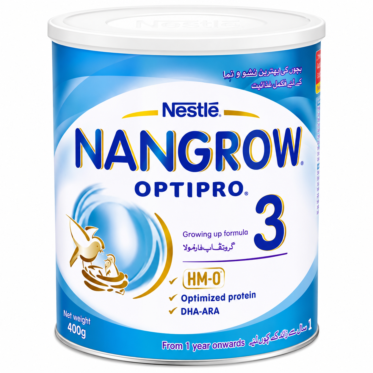 NESTLE NAN 3 OPTIPRO 600 GM (1–3 YEARS)